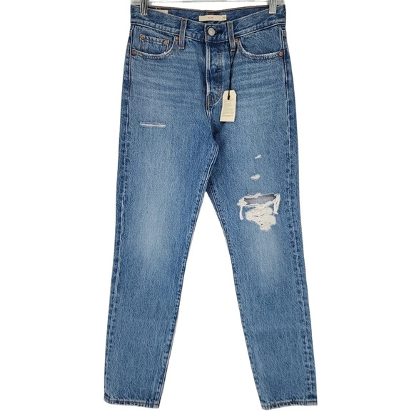 Levi's Wedgie Icon Fit Ankle Jeans 26X28 - Picture 2 of 8